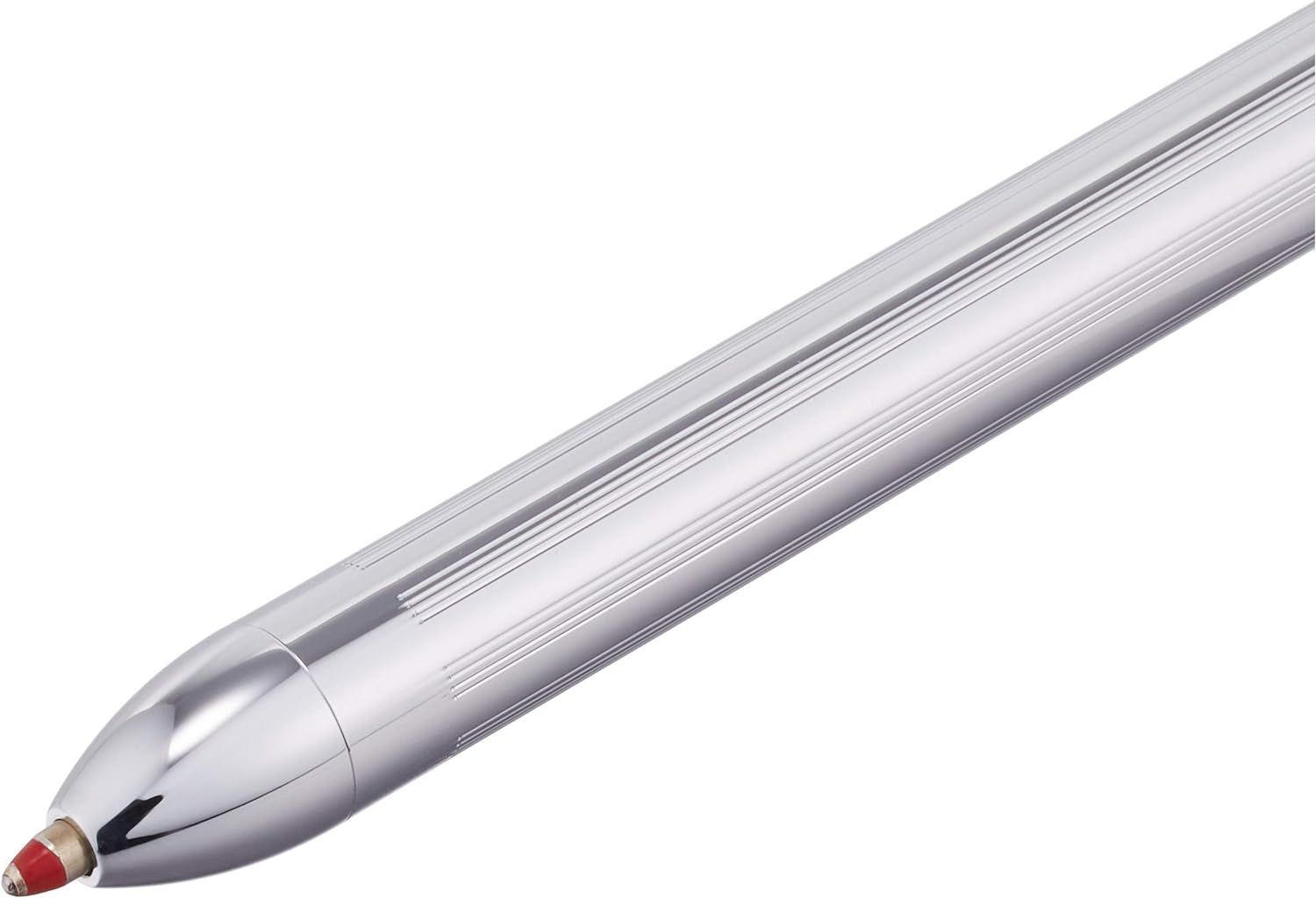 Cross Texree Re-nyu-al multi-function pen in chrome with ballpoint, pencil, and stylus parts