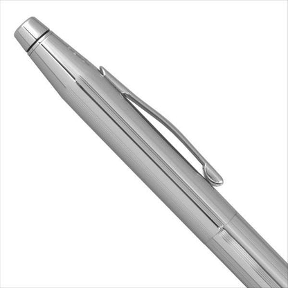 Limited Edition Cross rollerball pen with brass chrome finish and refill in gift set