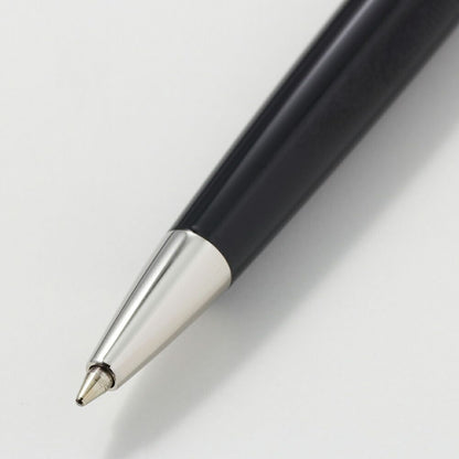 Waterman Metropolitan Essential black ballpoint pen with chrome trim and comfortable grip