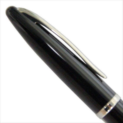 WATERMAN Ballpoint Pen Karen Black Sea wm1012 in black with silver accents and 144mm length