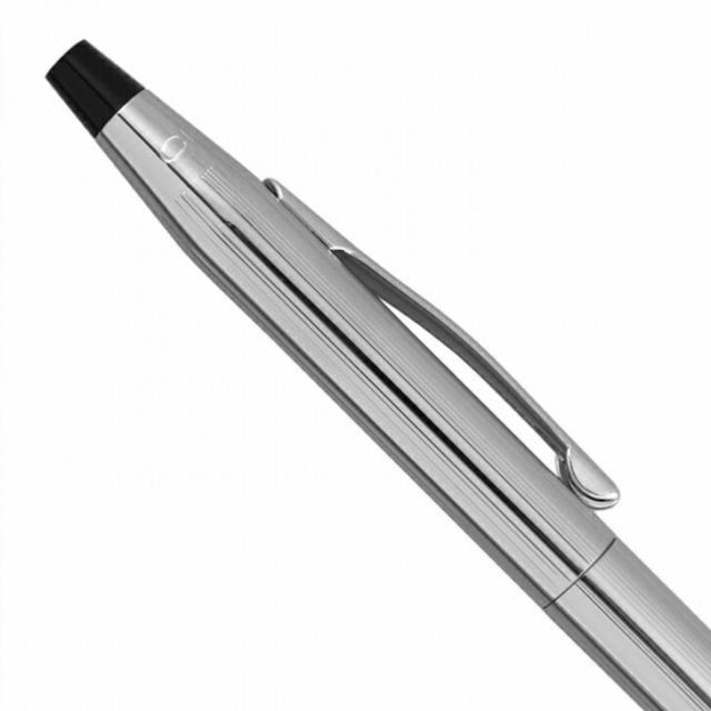 CROSS Classic Century 3502 Chrome Ballpoint Pen with chrome finish and slim design