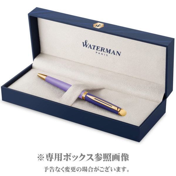 Waterman Metropolitan Essential Purple GT 2180131 oil-based ballpoint pen with purple color blocking design