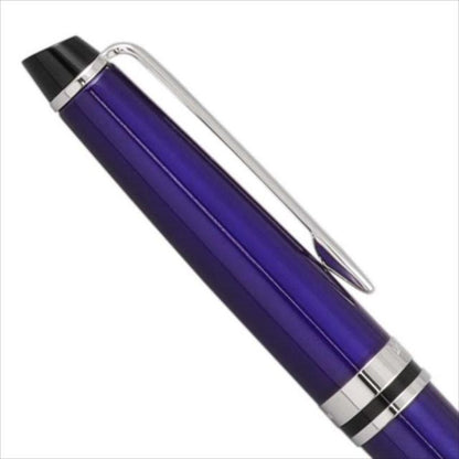 WATERMAN Expert Essential Dark Blue CT 2093761 ballpoint pen with silver accents