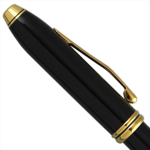 CROSS Townsend Collection black lacquer ballpoint pen 572TW with twist mechanism and 0.5mm tip