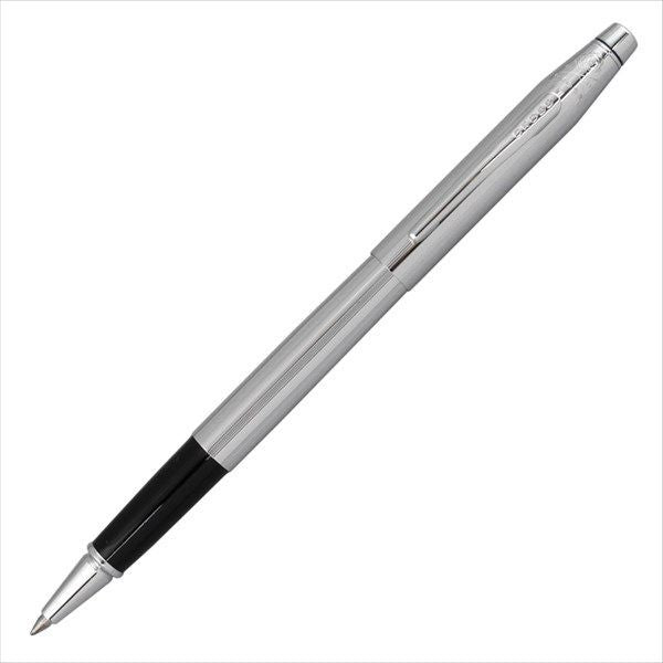 Limited Edition Cross rollerball pen with brass chrome finish and refill in gift set