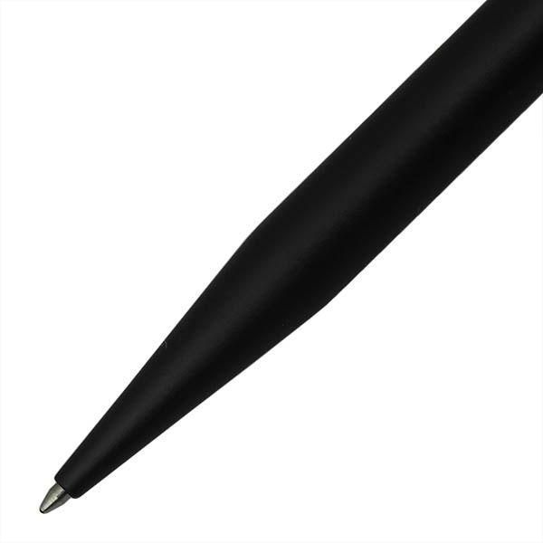 CROSS Ballpoint Pen Tech Two in Satin Black finish with a sleek 136mm length and 10mm shaft diameter