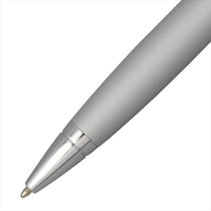 Cross Ballpoint Pen Karei in satin chrome finish, 134.7 mm long with slim barrel and sleek design
