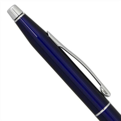 CROSS Classic Century AT0082-112 translucent blue lacquer ballpoint pen with twist mechanism and medium tip
