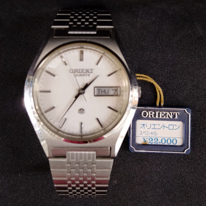 ORIENT ron Special Day Date Quartz Men's Watch — Japanese