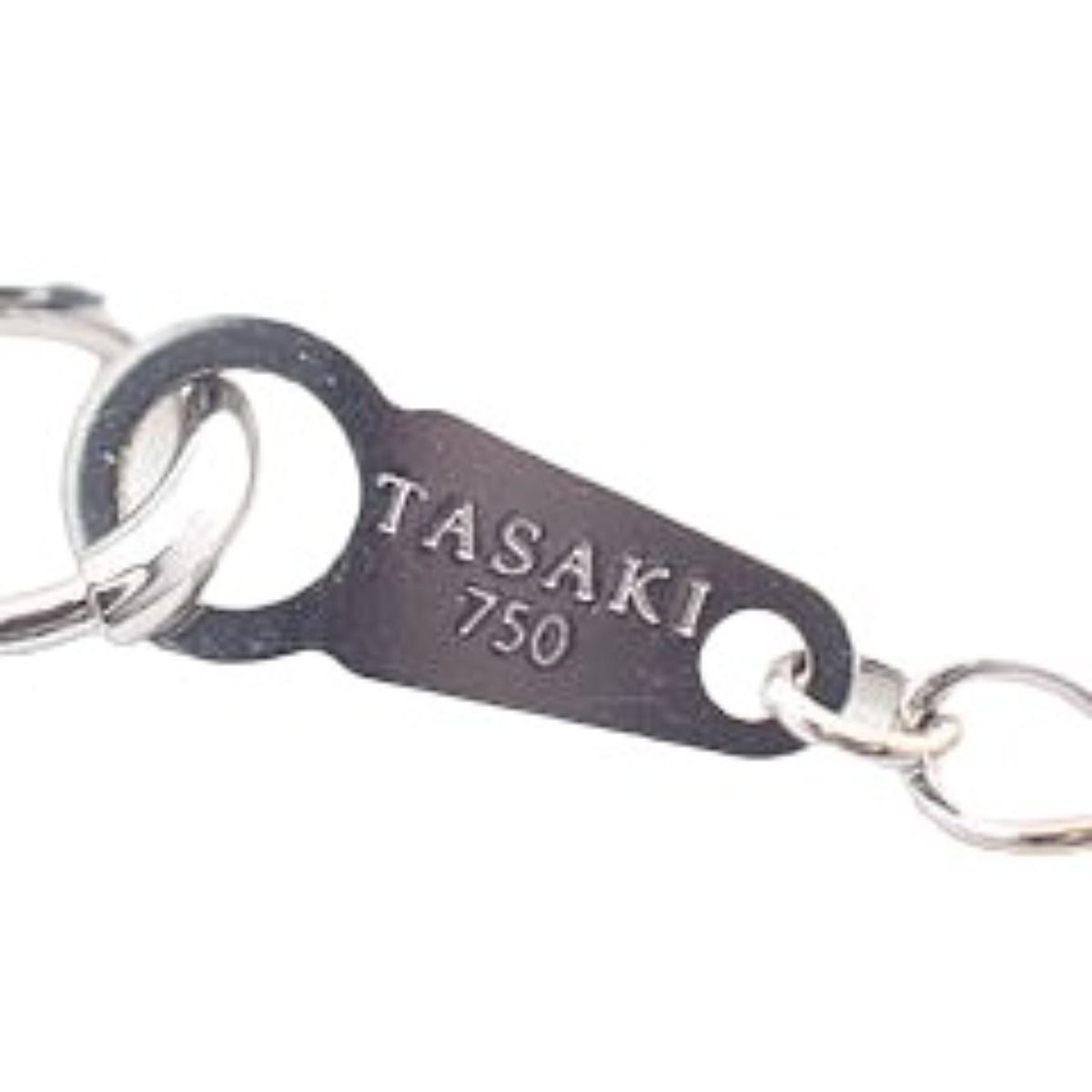 Tasaki 750WG silver pearl necklace designed for ladies featuring lustrous pearls on a silver chain