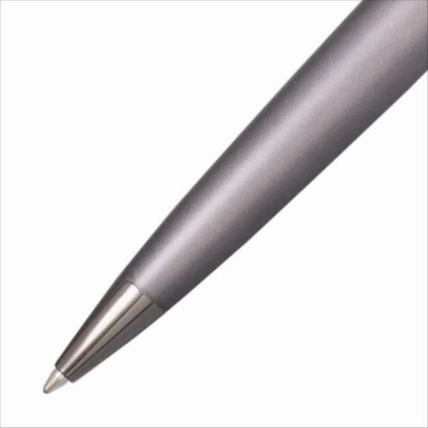 Waterman Expert Metallic Silver RT ballpoint pen with metallic finish and clip, 139mm length