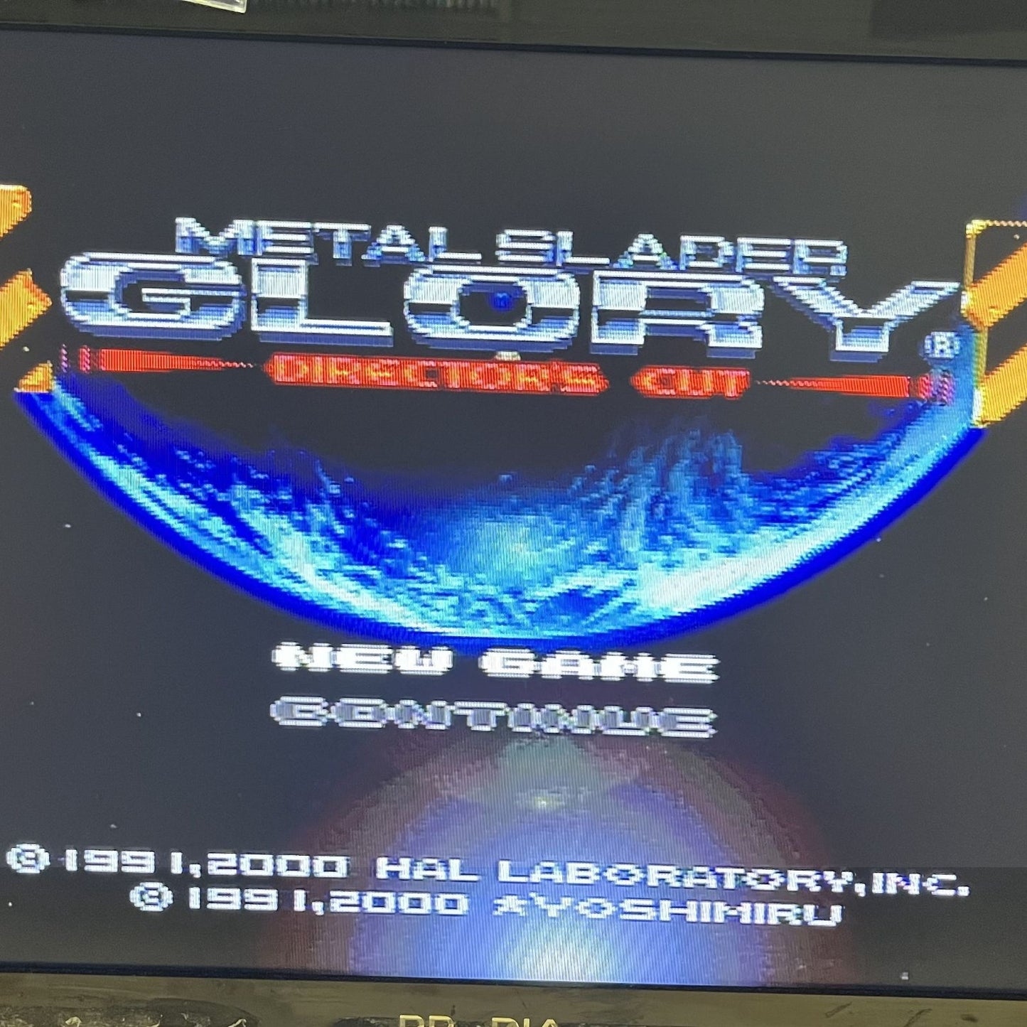 Mutsu 25-091901SFC Metal Slayer Glory Director's Cut opened product with soft name on label