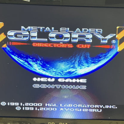 Mutsu 25-091901SFC Metal Slayer Glory Director's Cut opened product with soft name on label