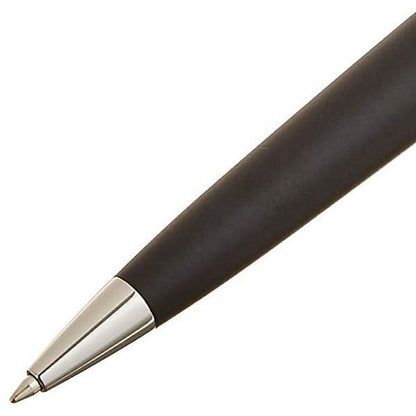 Waterman Expert Essential ballpoint pen in matte black with chrome trim and twist mechanism