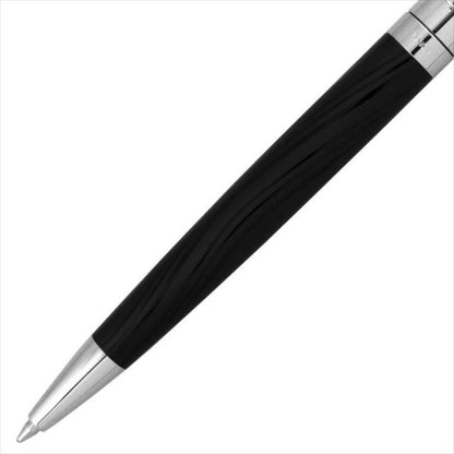 WATERMAN Metropolitan DX Silky CT S2258382 ballpoint pen with smooth black and silver finish
