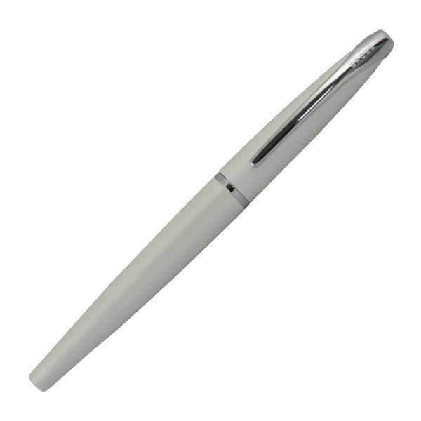 Cross ATX Pearl White Lacquer Fountain Pen model 886-38 with fine nib, sleek white lacquer finish
