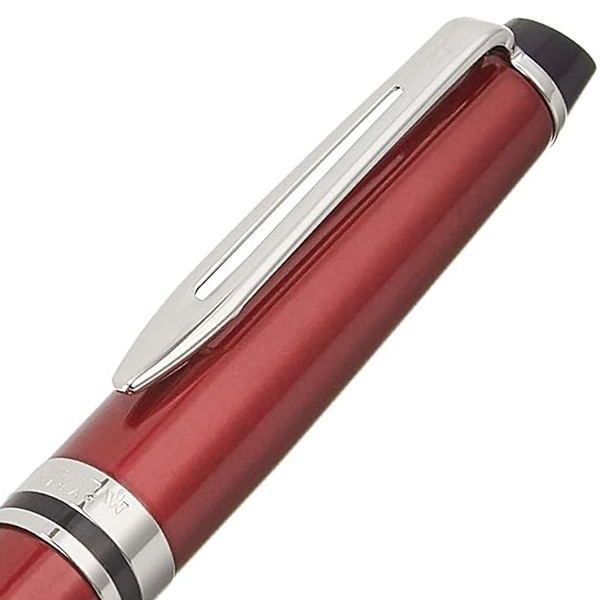 Waterman Expert Essential Dark Red CT ballpoint pen with brass lacquered finish and nickel palladium clip