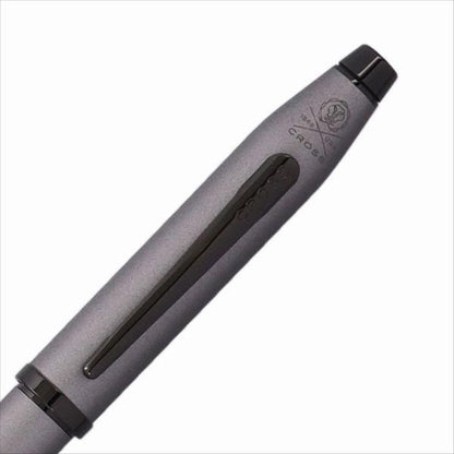 Cross Century II Selectip rollerball pen in gunmetal gray with a dedicated gift box and two refills