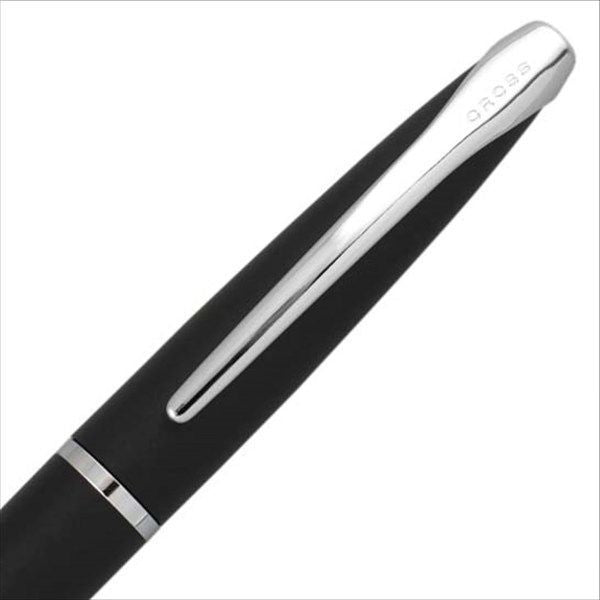 Limited Quantity Cross gift set with black rollerball pen, water-based select tip, brass chrome finish, 140mm length