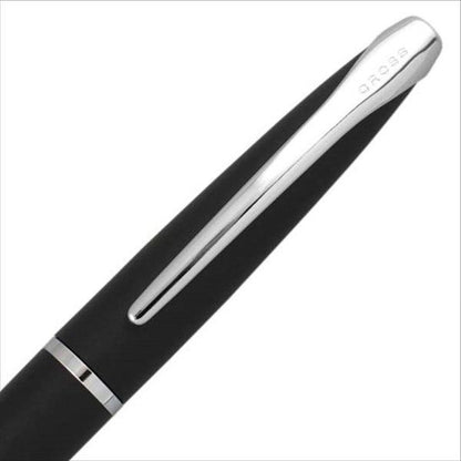 Limited Quantity Cross gift set with black rollerball pen, water-based select tip, brass chrome finish, 140mm length