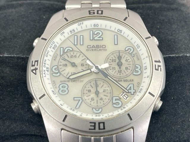 CASIO OVW-600 Solar Men's Watch — Japanese