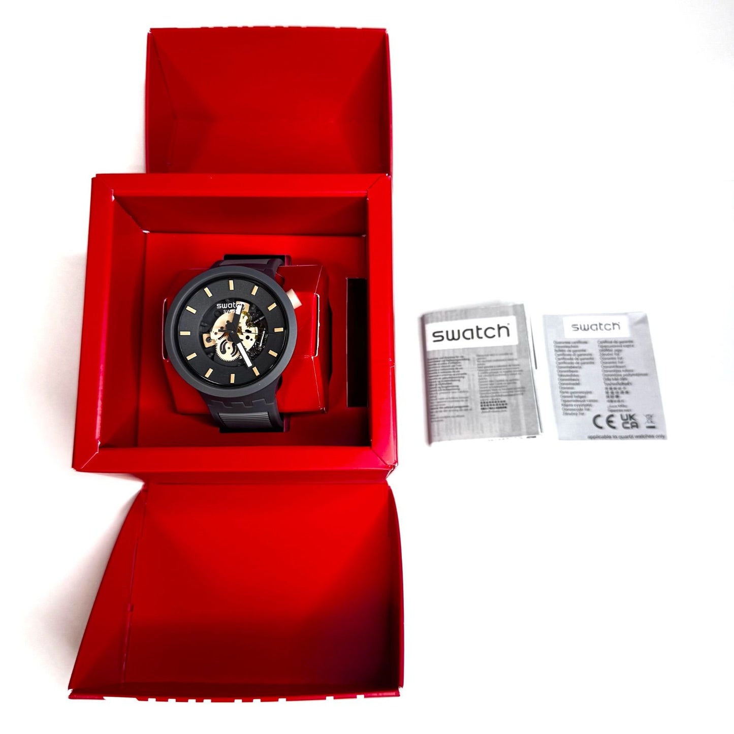 swatch SB05M102 Quartz Men's — Japanese