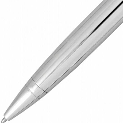 Cross Kuro Calais AT0112-1 pure chrome ballpoint pen with twist mechanism and smooth finish