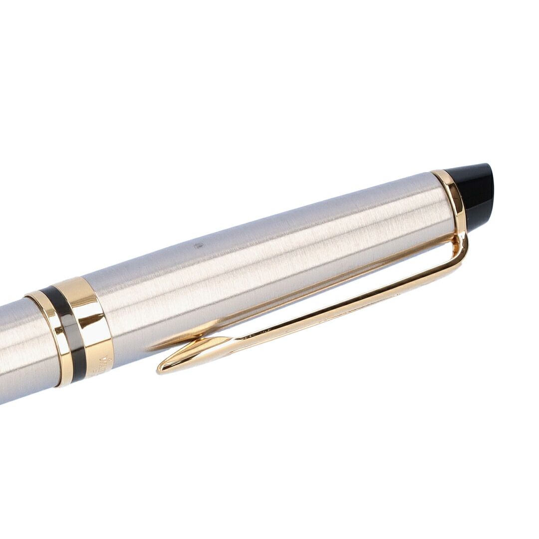 Waterman Expert Essential S0951990 Metallic GT pen measuring 14 cm with a sleek metallic finish