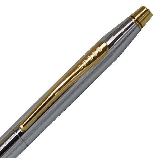 Cross Classic Century Medalist 3302 ballpoint pen with twist mechanism, silver finish, 135 mm length