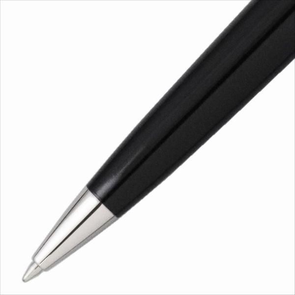 WATERMAN Expert Essential Black CT pen with black barrel and chrome trim, length 142mm
