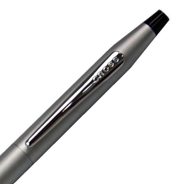 CROSS Ballpoint Pen Century Brush AT0082-14 in black with twist mechanism, 135mm length and 7.5mm barrel diameter