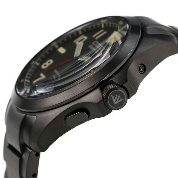 Citizen Promaster Land Eco-Drive radio-controlled watch AT6085-50E with black dial and super titanium black band