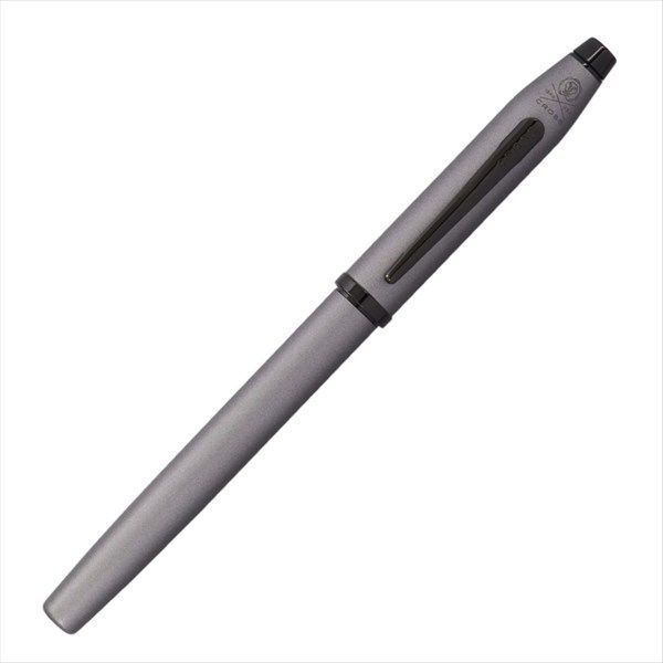 Cross Century II Gunmetal Gray Rollerball Pen Gift Set with brass lacquer body and gold plated clip