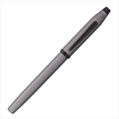 Cross Century II Gunmetal Gray Rollerball Pen Gift Set with brass lacquer body and gold plated clip