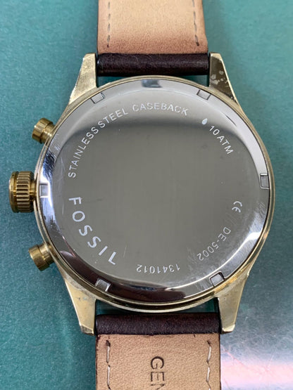 FOSSIL DE-5002 Quartz Men's Watch — Japanese