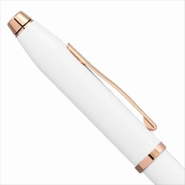 Cross Century II Select Tip Rollerball pen in pearl white lacquer with gift box and two refills