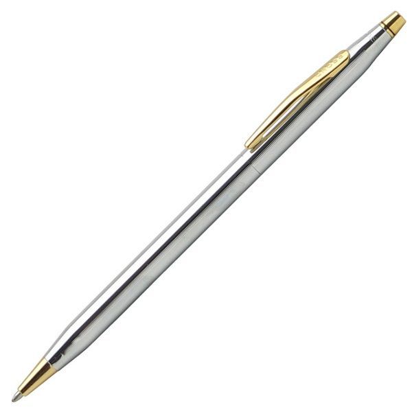 CROSS Classic Century Medalist oil-based ballpoint pen 3302 in black with silver accents