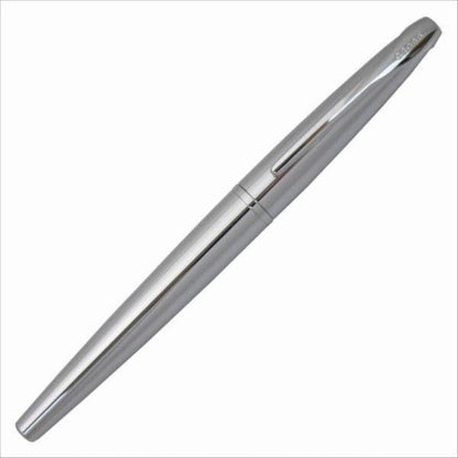 Cross ATX SelecTip roller ball pen in pure chrome with original box and refill set