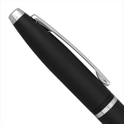 Cross Ballpoint Pen Karei in matte black finish with 134.7mm length and a smooth barrel design