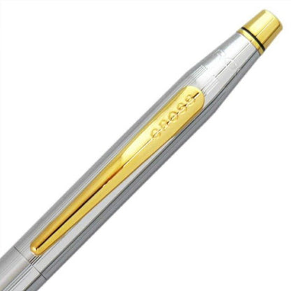 Cross Classic Century 3302 Medalist ballpoint pen with twist mechanism and sleek metallic barrel