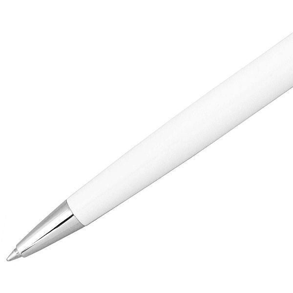 Waterman Metropolitan Essential White Oil-based Ballpoint Pen with lacquer body and nickel palladium clip
