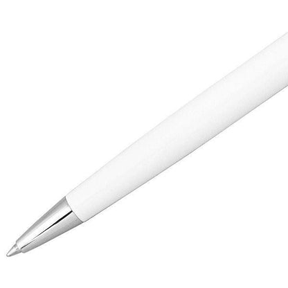 Waterman Metropolitan Essential White Oil-based Ballpoint Pen with lacquer body and nickel palladium clip