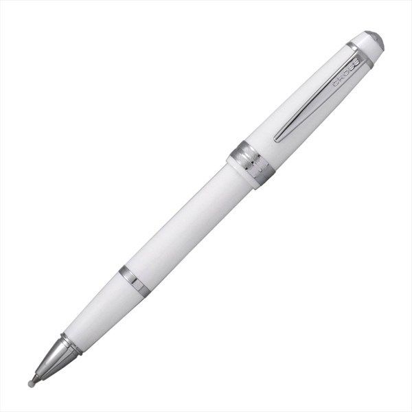 Limited Quantity CROSS Ballpoint Pen Gift Set Bailey Light White with glossy resin barrel and twist mechanism