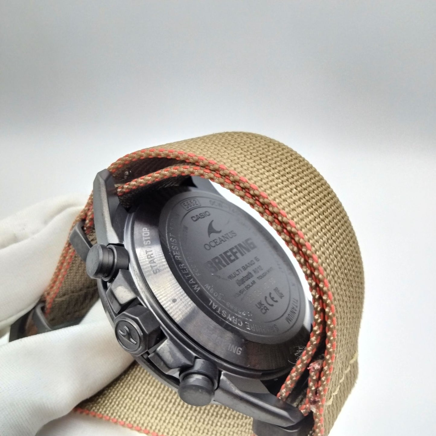 CASIO OC واتس最್ BRIEFING Collaboration Solar Men's Watch — Japanese
