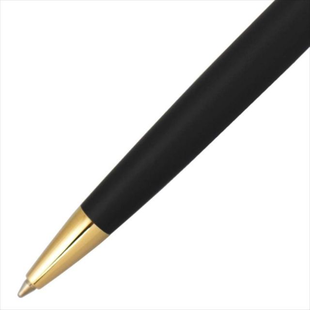 WATERMAN Metropolitan Essential Matte Black GT ballpoint pen with 135mm length and matte black finish