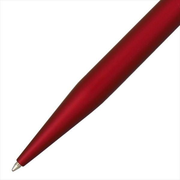 CROSS Metallic Red Ballpoint Pen with Stylus Tech, 136mm length, metal body