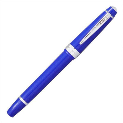 Limited Quantity CROSS Bailey Light Blue ballpoint pen gift set with glossy resin barrel and chrome plated clip
