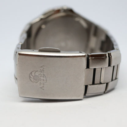 Citizen Attesa H410-T003788 Eco Drive radio signal reception watch with titanium case and bracelet