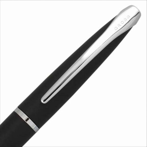 Cross ATX Select Tip Roller Ball Pen 885-3-1-SET with gift box and refill set, 140 mm length, silver finish