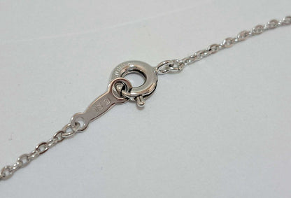 Mikimoto necklace with a 4 cm pearl and silver pendant on a 36 cm silver chain